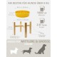 Anti-Sling Dog Bowl, Ceramic Slinging Bowl, Raised Ceramic Slow Feeder for Dogs, Slow Feeding for Medium/Large Dogs, Diameter 21 cm, 1000 ml, Dark Grey Anti-Sling Dog Bowl, Ceramic Slinging Bowl, Raised Ceramic Slow Feeder for Dogs, Slow Feeding for Medium/Large Dogs, Diameter 21 cm, 1000 ml, Dark Grey