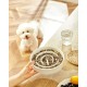 Anti-Sling Dog Bowl, Ceramic Slinging Bowl, Raised Ceramic Slow Feeder for Dogs, Slow Feeding for Medium/Large Dogs, Diameter 21 cm, 1000 ml, Dark Grey Anti-Sling Dog Bowl, Ceramic Slinging Bowl, Raised Ceramic Slow Feeder for Dogs, Slow Feeding for Medium/Large Dogs, Diameter 21 cm, 1000 ml, Dark Grey