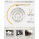 Anti-Sling Dog Bowl, Ceramic Slinging Bowl, Raised Ceramic Slow Feeder for Dogs, Slow Feeding for Medium/Large Dogs, Diameter 21 cm, 1000 ml, Dark Grey Anti-Sling Dog Bowl, Ceramic Slinging Bowl, Raised Ceramic Slow Feeder for Dogs, Slow Feeding for Medium/Large Dogs, Diameter 21 cm, 1000 ml, Dark Grey