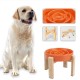 Anti-Slinging Bowl Dog Ceramic Dog Bowl Raised - Anti Sling Bowl Dog with Non-Slip Bamboo Stand - Feeding Bowl Dog for Medium and Large Dogs - Feeding Bowl Dog Slow Eating - Grey - 22.5 cm