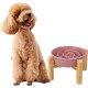 Anti-Slinging Bowl Dog Ceramic Dog Bowl Raised - Anti Sling Bowl Dog with Non-Slip Bamboo Stand - Feeding Bowl Dog for Medium and Large Dogs - Feeding Bowl Dog Slow Eating - Grey - 22.5 cm