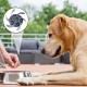 Anti-sling insert for bowls, slow feeder for dogs, made of food-safe silicone, anti-slinging bowl, dogs slow feeding bowl with suction cups, non-slip, grey anti-feeding bowl for daily feeding