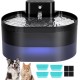 Aomig 2.2 L Drinking Fountain for Cats and Dogs Wireless 12 Pieces Cat Fountain Wireless with Motion Sensor and Battery 2200 mAh Water Fountain for Cats Ultra Quiet Cat Drinking Fountain for Pets Aomig 2.2 L Drinking Fountain for Cats and Dogs Wireless 12 Pieces Cat Fountain Wireless with Motion Sensor and Battery 2200 mAh Water Fountain for Cats Ultra Quiet Cat Drinking Fountain for Pets