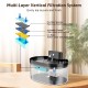 Aomig 2.2 L Drinking Fountain for Cats and Dogs Wireless 12 Pieces Cat Fountain Wireless with Motion Sensor and Battery 2200 mAh Water Fountain for Cats Ultra Quiet Cat Drinking Fountain for Pets Aomig 2.2 L Drinking Fountain for Cats and Dogs Wireless 12 Pieces Cat Fountain Wireless with Motion Sensor and Battery 2200 mAh Water Fountain for Cats Ultra Quiet Cat Drinking Fountain for Pets