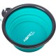 Aqpet Silicone Collapsible Travel Bowl with Carabiner for Dogs and Cats Capacity 750ml Aqpet Silicone Collapsible Travel Bowl with Carabiner for Dogs and Cats Capacity 750ml