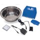 Aqua Drinking Fountain, Pet Fountain for Small Dogs and Cats, 1.8 Litres, BPA Free, Energy Saving, Quiet, Drinking Fountain for Small Pets, Includes Filter