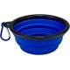 Arquivet Collapsible Silicone Pet Bowl and Drinker for Dogs Cats Blue Travel Feeder for Dogs Cats 13x5cm Arquivet Collapsible Silicone Pet Bowl and Drinker for Dogs Cats Blue Travel Feeder for Dogs Cats 13x5cm