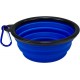 Arquivet Collapsible Silicone Pet Bowl and Drinker for Dogs Cats Blue Travel Feeder for Dogs Cats 13x5cm Arquivet Collapsible Silicone Pet Bowl and Drinker for Dogs Cats Blue Travel Feeder for Dogs Cats 13x5cm