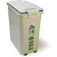 Arquivet Large Capacity 20kg/54 Litre Airtight Dog Cat Food Container with Wheels 29 x 53 x 54.5 cm for Large Pets Arquivet Large Capacity 20kg/54 Litre Airtight Dog Cat Food Container with Wheels 29 x 53 x 54.5 cm for Large Pets