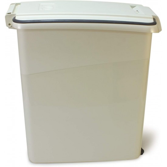 Arquivet Large Capacity 20kg/54 Litre Airtight Dog Cat Food Container with Wheels 29 x 53 x 54.5 cm for Large Pets Arquivet Large Capacity 20kg/54 Litre Airtight Dog Cat Food Container with Wheels 29 x 53 x 54.5 cm for Large Pets