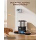 Automatic Cat Feeder, 2 Bowls, Cat Food, Automatic, Stainless Steel Feeder, Cat Feeder, Programmable Timer, 5 L Dog Feeder, Dry Food Dispenser, Two Power Sources, for Small/Medium Pets