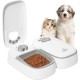 Automatic Cat Feeder, Two Meal Automatic Feeder for Dogs and Cats, Display Controlled 48-Hour Timer Feeder, Automatic Feeding with Dry or (Feeder F7) Automatic Cat Feeder, Two Meal Automatic Feeder for Dogs and Cats, Display Controlled 48-Hour Timer Feeder, Automatic Feeding with Dry or (Feeder F7)