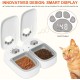 Automatic Cat Feeder, Two Meal Automatic Feeder for Dogs and Cats, Display Controlled 48-Hour Timer Feeder, Automatic Feeding with Dry or (Feeder F7) Automatic Cat Feeder, Two Meal Automatic Feeder for Dogs and Cats, Display Controlled 48-Hour Timer Feeder, Automatic Feeding with Dry or (Feeder F7)