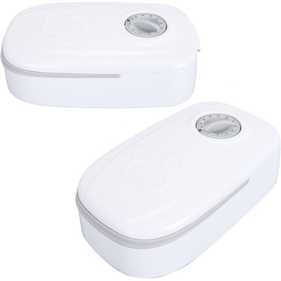 Automatic Cat Feeder with Ice Bag, Pet Feeder for Small Dogs, Dry or Wet Feeder for Cats, Automatic Timed Feeder, Automatic Pet Feeder Automatic Cat Feeder with Ice Bag, Pet Feeder for Small Dogs, Dry or Wet Feeder for Cats, Automatic Timed Feeder, Automatic Pet Feeder
