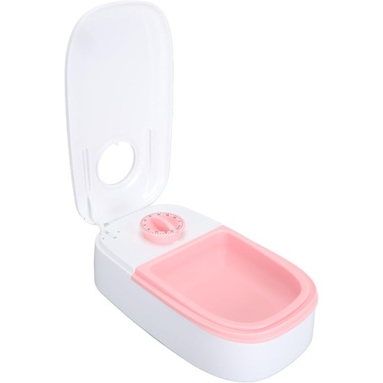 Automatic Cat Feeder with Ice Bag, Pet Feeder for Small Dogs, Dry or Wet Feeder for Cats, Automatic Timed Feeder, Automatic Pet Feeder