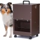 Automatic Dog Drink, 20 kg, Galvanised Dog Food, Gravity Feeder, Extra Large Self-Feeding Dog Feeder, Automatic Pet Feeder, Easy to Move with Wheels Automatic Dog Drink, 20 kg, Galvanised Dog Food, Gravity Feeder, Extra Large Self-Feeding Dog Feeder, Automatic Pet Feeder, Easy to Move with Wheels