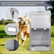 Automatic Dog Feeder, Automatic Dog Feeder for Outdoor Use, Large Breed, 11 kg, Large Capacity, Stainless Steel, Gravity Automatic Pet Feeder for Dogs, Cats