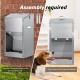 Automatic Dog Feeder, Automatic Dog Feeder for Outdoor Use, Large Breed, 11 kg, Large Capacity, Stainless Steel, Gravity Automatic Pet Feeder for Dogs, Cats