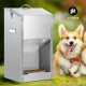 Automatic Dog Feeder, Automatic Dog Feeder for Outdoor Use, Large Breed, 11 kg, Large Capacity, Stainless Steel, Gravity Automatic Pet Feeder for Dogs, Cats