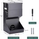 Automatic Dog Feeder for Large Breeds, 25 Pounds Gravity Dog Feeder for Outdoor and Indoor and Hanging Feeder for Large Dogs, Cats Automatic Dog Feeder for Large Breeds, 25 Pounds Gravity Dog Feeder for Outdoor and Indoor and Hanging Feeder for Large Dogs, Cats