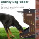 Automatic Dog Feeder for Large Breeds, 25 Pounds Gravity Dog Feeder for Outdoor and Indoor and Hanging Feeder for Large Dogs, Cats Automatic Dog Feeder for Large Breeds, 25 Pounds Gravity Dog Feeder for Outdoor and Indoor and Hanging Feeder for Large Dogs, Cats