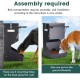 Automatic Dog Feeder for Large Breeds, 25 Pounds Gravity Dog Feeder for Outdoor and Indoor and Hanging Feeder for Large Dogs, Cats Automatic Dog Feeder for Large Breeds, 25 Pounds Gravity Dog Feeder for Outdoor and Indoor and Hanging Feeder for Large Dogs, Cats