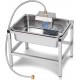 Automatic Dog Water Dispenser for Large Dogs, Raised Dog Water Bowl with Stand, 11L Stainless Steel Pet Drinker with Float Valve for Large Breeds and Goats Automatic Dog Water Dispenser for Large Dogs, Raised Dog Water Bowl with Stand, 11L Stainless Steel Pet Drinker with Float Valve for Large Breeds and Goats