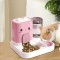 Automatic Feeder for Cats/Dogs, 2-in-1 Automatic Cat Food, 1.5 L Water + 2.2 L Automatic Feeder, Dry Food Automatic for Cats, Dogs, Rabbits (Pink) Automatic Feeder for Cats/Dogs, 2-in-1 Automatic Cat Food, 1.5 L Water + 2.2 L Automatic Feeder, Dry Food Automatic for Cats, Dogs, Rabbits (Pink)