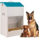 Automatic Feeder for Large Dogs, Feeder for Large Breed Dogs, 50 lbs Feeder for Pets Outdoor Gravity Feeder