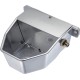 Automatic Metal Drinking Trough High Pressure Silver 1.70 Litre E-78328 Automatic Metal Drinking Trough High Pressure Silver 1.70 Litre E-78328