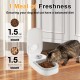 Automatic Pet Feeder 2 Meal 350ml Electronic Timed Dry Wet Feeder with 48 Hour Timer for Cats Small Dogs Automatic Pet Feeder 2 Meal 350ml Electronic Timed Dry Wet Feeder with 48 Hour Timer for Cats Small Dogs