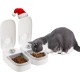 Automatic Pet Feeder 2 Meal 350ml Electronic Timed Dry Wet Feeder with 48 Hour Timer for Cats Small Dogs Automatic Pet Feeder 2 Meal 350ml Electronic Timed Dry Wet Feeder with 48 Hour Timer for Cats Small Dogs