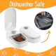 Automatic Pet Feeder 2 Meal 350ml Electronic Timed Dry Wet Feeder with 48 Hour Timer for Cats Small Dogs Automatic Pet Feeder 2 Meal 350ml Electronic Timed Dry Wet Feeder with 48 Hour Timer for Cats Small Dogs