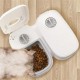 Automatic Pet Feeder 2 Meal 350ml Electronic Timed Dry Wet Feeder with 48 Hour Timer for Cats Small Dogs Automatic Pet Feeder 2 Meal 350ml Electronic Timed Dry Wet Feeder with 48 Hour Timer for Cats Small Dogs