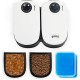 Automatic Pet Feeder 300ml Automatic Feeder for 48-Hour Planning for 2 Meals Timed Feeding Bowl for Dogs and Cats Automatic Pet Feeder 300ml Automatic Feeder for 48-Hour Planning for 2 Meals Timed Feeding Bowl for Dogs and Cats
