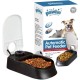 Automatic Pet Feeder 300ml Automatic Feeder for 48-Hour Planning for 2 Meals Timed Feeding Bowl for Dogs and Cats Automatic Pet Feeder 300ml Automatic Feeder for 48-Hour Planning for 2 Meals Timed Feeding Bowl for Dogs and Cats