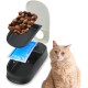 Automatic Pet Feeder 300ml Automatic Feeder for 48-Hour Planning for 2 Meals Timed Feeding Bowl for Dogs and Cats Automatic Pet Feeder 300ml Automatic Feeder for 48-Hour Planning for 2 Meals Timed Feeding Bowl for Dogs and Cats