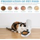 Automatic Pet Feeder, Automatic Pet Feeding for Dogs and Cats, Automatic Feeder with 48-Hour Timer, Feeding Bowl for Cats and Dogs (350 ml Black) Automatic Pet Feeder, Automatic Pet Feeding for Dogs and Cats, Automatic Feeder with 48-Hour Timer, Feeding Bowl for Cats and Dogs (350 ml Black)