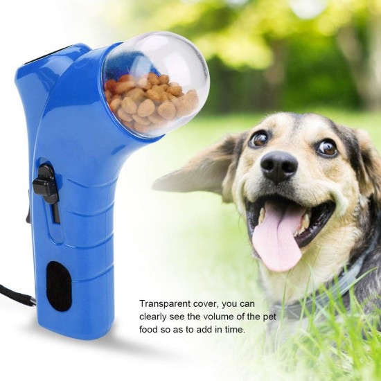 Automatic Pet Feeder Catapult Dog Cat Puppy Snack Feeder Interactive Tool (Blue) Automatic Pet Feeder Catapult Dog Cat Puppy Snack Feeder Interactive Tool (Blue)