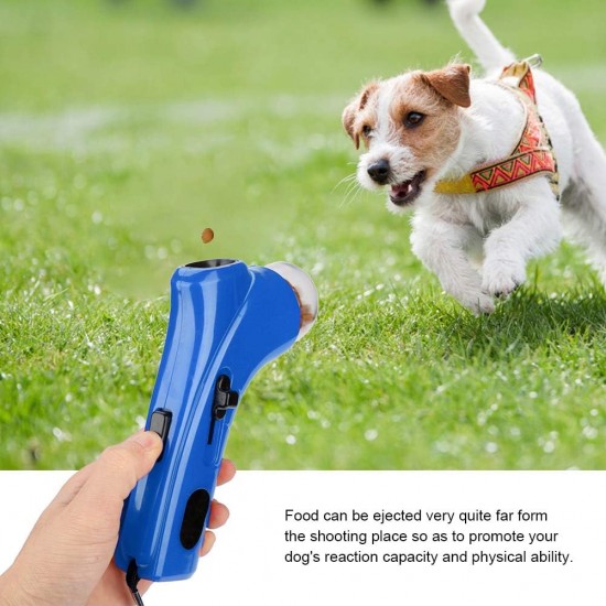 Automatic Pet Feeder Catapult Dog Cat Puppy Snack Feeder Interactive Tool (Blue) Automatic Pet Feeder Catapult Dog Cat Puppy Snack Feeder Interactive Tool (Blue)