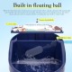 Automatic Water Bowl for Dogs with Adjustable 1/2 Inch Float Valve, Plastic Drinking Fountain for Sheep, Goats, Calves, Dogs, Blue Automatic Water Bowl for Dogs with Adjustable 1/2 Inch Float Valve, Plastic Drinking Fountain for Sheep, Goats, Calves, Dogs, Blue