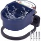 Automatic Water Bowl for Dogs with Adjustable 1/2 Inch Float Valve, Plastic Drinking Fountain for Sheep, Goats, Calves, Dogs, Blue Automatic Water Bowl for Dogs with Adjustable 1/2 Inch Float Valve, Plastic Drinking Fountain for Sheep, Goats, Calves, Dogs, Blue