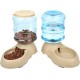 Automatic Water and Feeder for Dogs and Cats Large Capacity Automatic Feeder (3.75 L) Automatic Drinking Fountain and Bowls (Pack of 2) Automatic Water and Feeder for Dogs and Cats Large Capacity Automatic Feeder (3.75 L) Automatic Drinking Fountain and Bowls (Pack of 2)