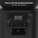 Automatischer Futterspender für Hunde, 8 l/34 Tassen, große Kapazität, automatischer Katzenfutterspender mit Display, LCD-Bildschirm, großes Futtertablett, batteriebetrieben, zeitgesteuerter Automatischer Futterspender für Hunde, 8 l/34 Tassen, große Kapazität, automatischer Katzenfutterspender mit Display, LCD-Bildschirm, großes Futtertablett, batteriebetrieben, zeitgesteuerter