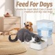 Automatischer Hund Katze Schwerkraft Wasserspender mit 304 Edelstahl Schüssel Anzug für mittelgroße große Hunde Katzen, große Kapazität 5.3L/1.4 Gallone (weißer Wasserspender) Automatischer Hund Katze Schwerkraft Wasserspender mit 304 Edelstahl Schüssel Anzug für mittelgroße große Hunde Katzen, große Kapazität 5.3L/1.4 Gallone (weißer Wasserspender)