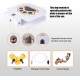 BACOENG Dog Pet Drinking Fountain, Easy Activate Dog Water Dispenser Toy with Teething Rope, Upgraded Premium Valve Set (Brass Instead of Plastic) BACOENG Dog Pet Drinking Fountain, Easy Activate Dog Water Dispenser Toy with Teething Rope, Upgraded Premium Valve Set (Brass Instead of Plastic)