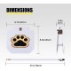 BACOENG Dog Pet Drinking Fountain, Easy Activate Dog Water Dispenser Toy with Teething Rope, Upgraded Premium Valve Set (Brass Instead of Plastic) BACOENG Dog Pet Drinking Fountain, Easy Activate Dog Water Dispenser Toy with Teething Rope, Upgraded Premium Valve Set (Brass Instead of Plastic)