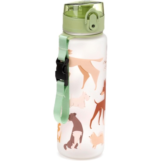 Barks Dog 600ml Shatterproof Mouth Water Bottle Barks Dog 600ml Shatterproof Mouth Water Bottle