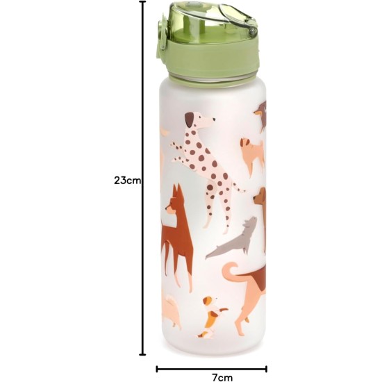 Barks Dog 600ml Shatterproof Mouth Water Bottle Barks Dog 600ml Shatterproof Mouth Water Bottle