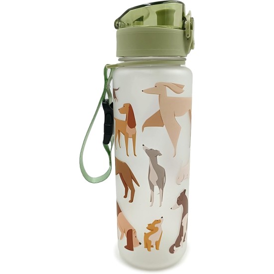 Barks Dog 600ml Shatterproof Mouth Water Bottle